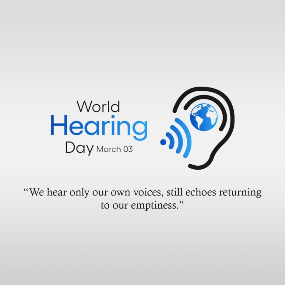 World Hearing Day: 03 March | Download Poster, Status and hd PHotos Free 7 World Hearing Day Free Design Download
